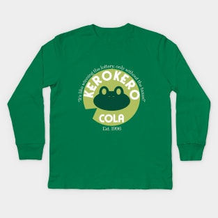 Kerokero Cola Kids Long Sleeve T-Shirt